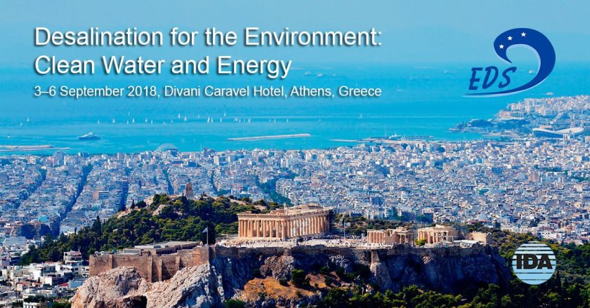 EDS Conference - Desalination for the Environment: Clean Water and Energy.